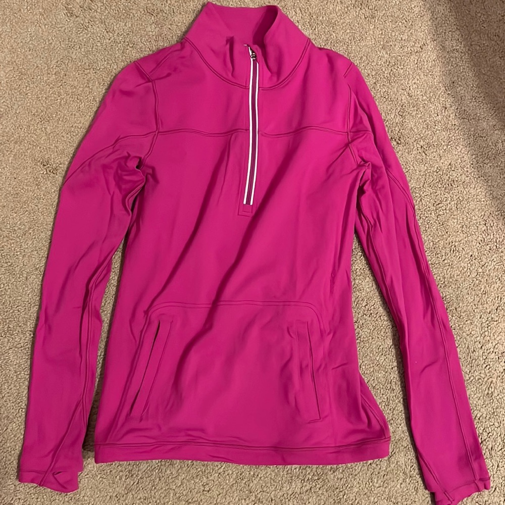 Hot pink Ivivva half zip - 14
